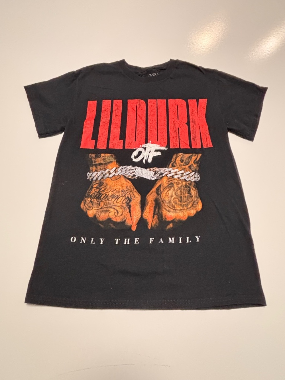 Lil Durk OTF Only the Family Graphic T-Shirt Size Small